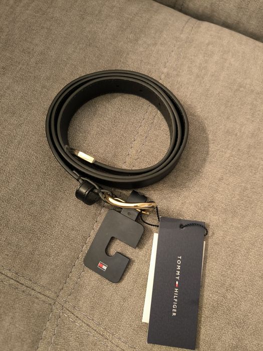 Cinto preto da Tommy Hilfiger