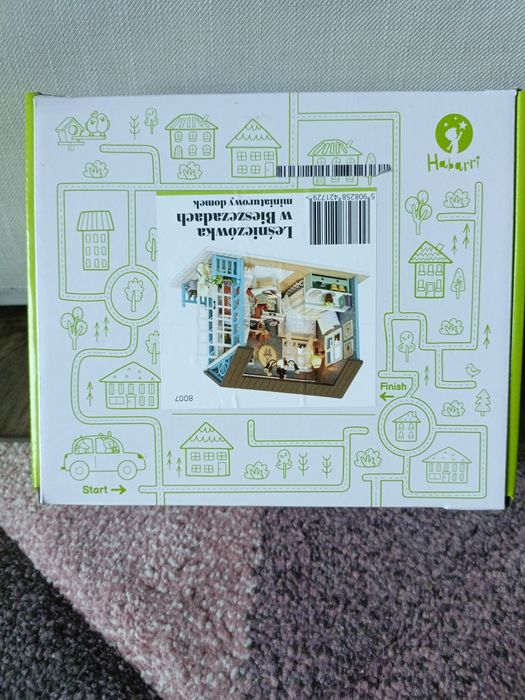 Leśniczówka w Bieszczadach miniaturowy domek Habarri
