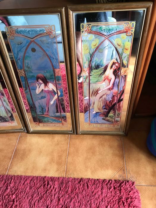 quadros  vintage