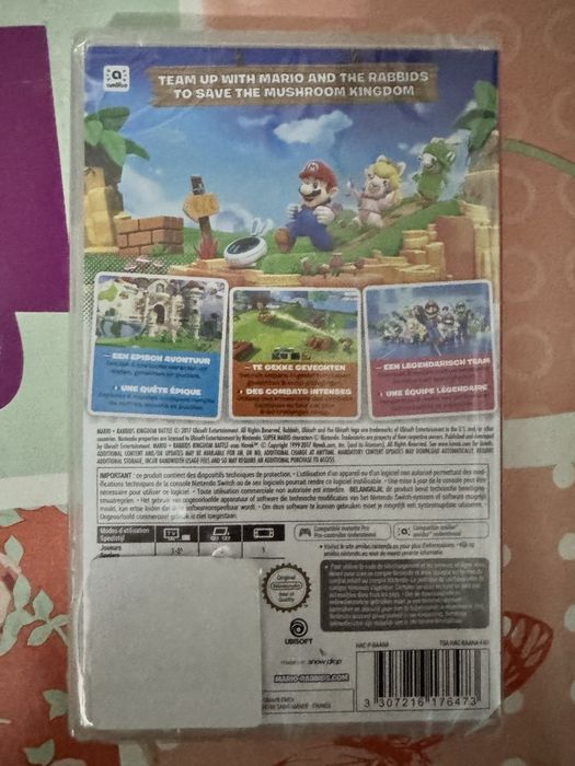 Jogo Nintendo Switch Mario (Novo e selado)