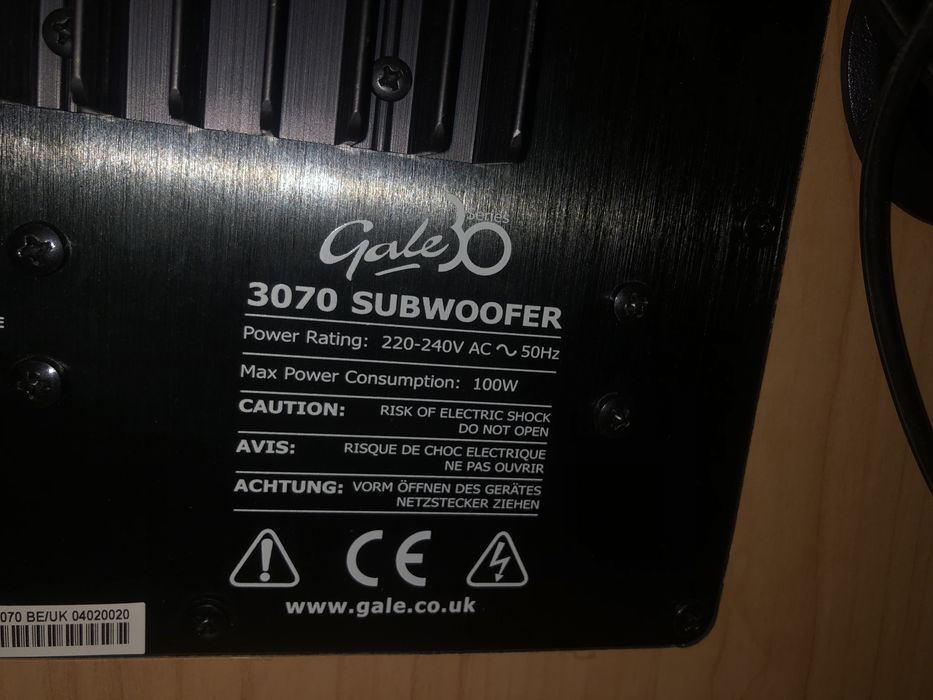 Subofer domowy aktywny gale