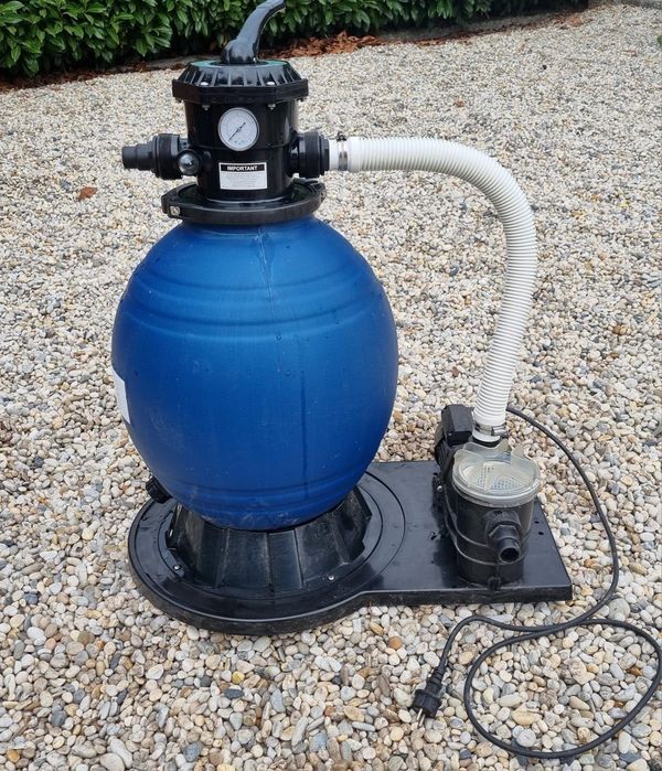Motor e filtro para piscina