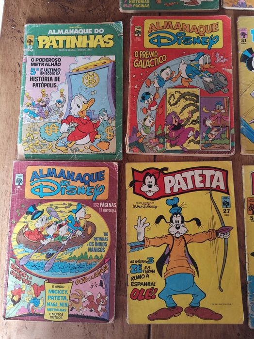 Livros de Banda desenhada anos 80