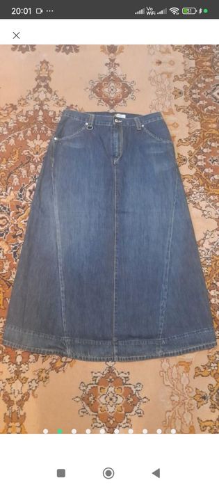 Стильная длинная юбка Levi's