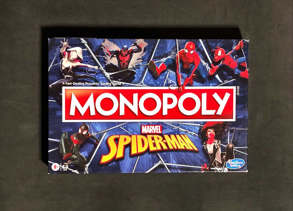 JOGO de Tabuleiro [desde 18€] Monopólio Classico Homem Aranha Monopoly