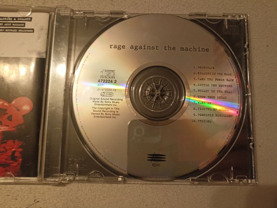 RAGE AGAINST THE MACHINE - S/T !! CD !! Audioslave RHCP Beastie Boys