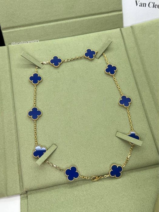 Колье в стиле  Vintage Alhambra  золото