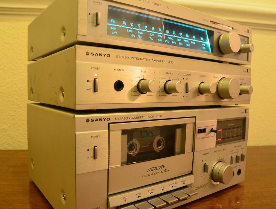 Mini Aparelhagem modular Sanyo 10