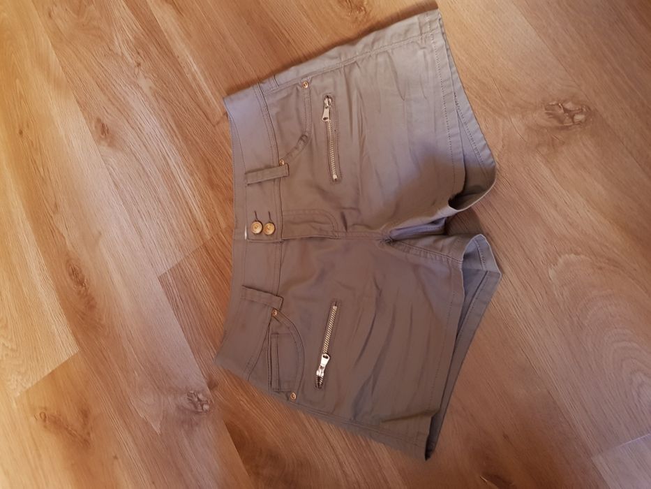 Spodenki imitacja skóry s