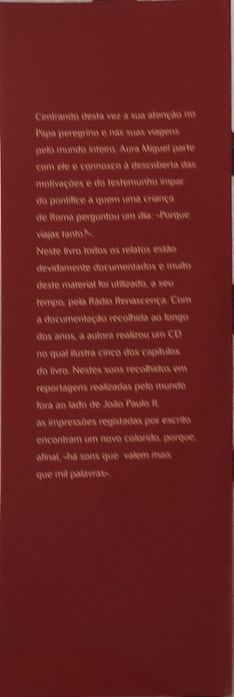Livro "Porque viajas tanto?-Aura Miguel"