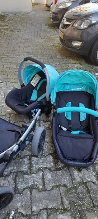 Carrinho de bebé (ovo e cadeira)