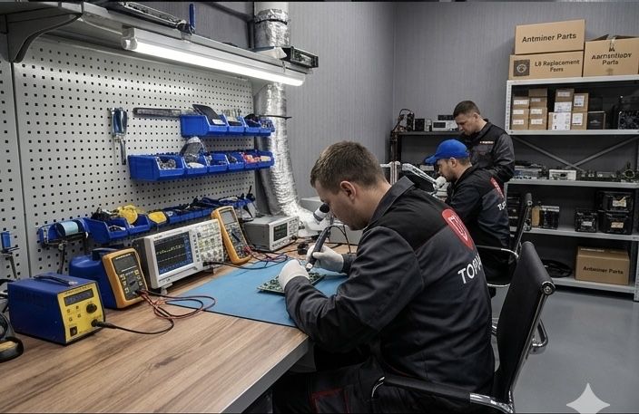 Професійний ремонт ASIC майнерів, діагностика та прошивка асік майнера  Antminer S21 , L9 , S21 hydro