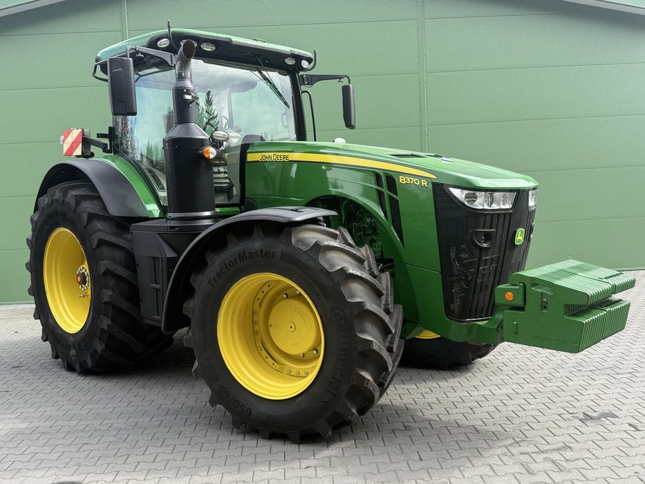 John Deere 8370r e23 z Niemiec