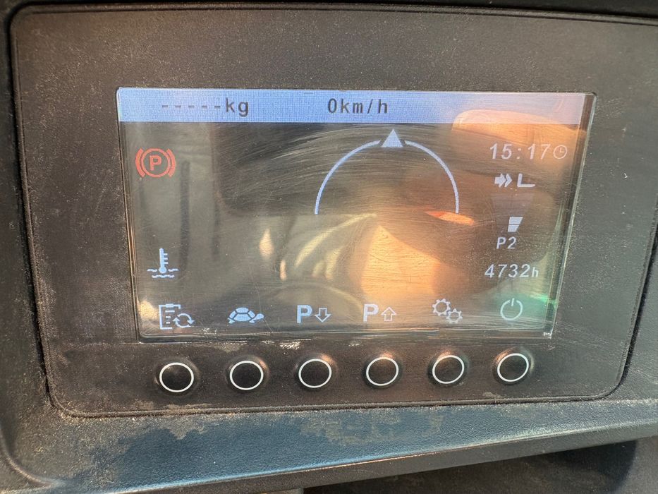 Jungheinrich TFG 430s Hydrostat 2018r 550 cm triplex LPG wózek widłowy