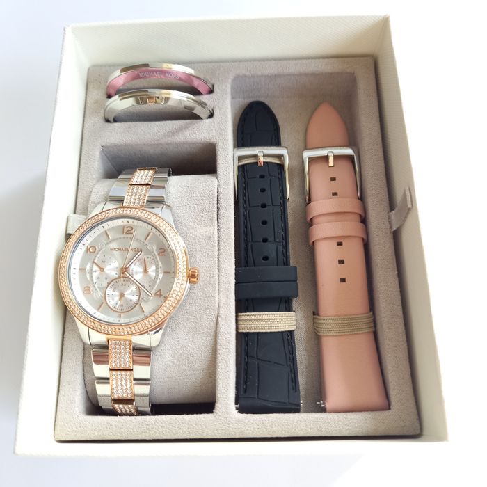 Zegarek damski Michael Kors + Wymienne Paski MK6727