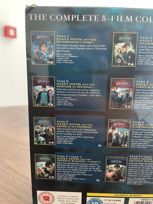 Harry potter dvd | colecao 8 filmes