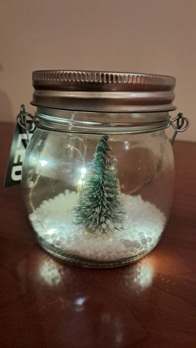 Decoração natalícia com led,nova com etiquetas