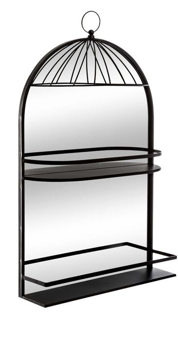 Metal Mirror with Shelf – Price Reduced!64752107538050120
