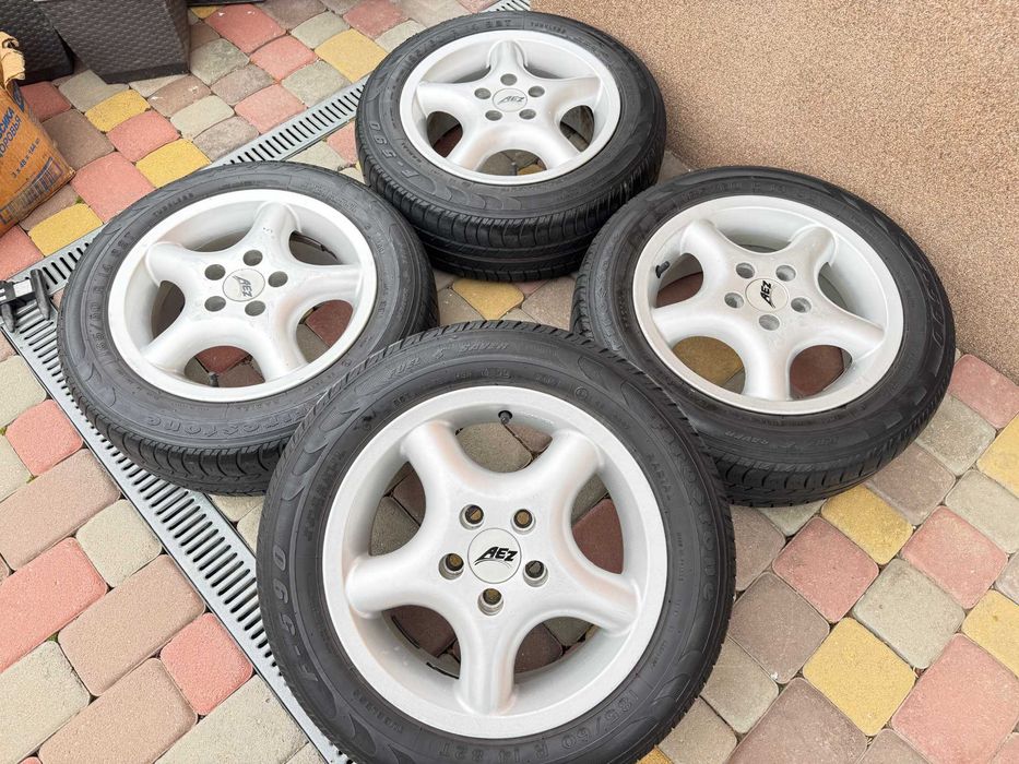 Тітанові діски AEZ 5*100 R14 VW Golf 4-Skoda rapid-faBia-