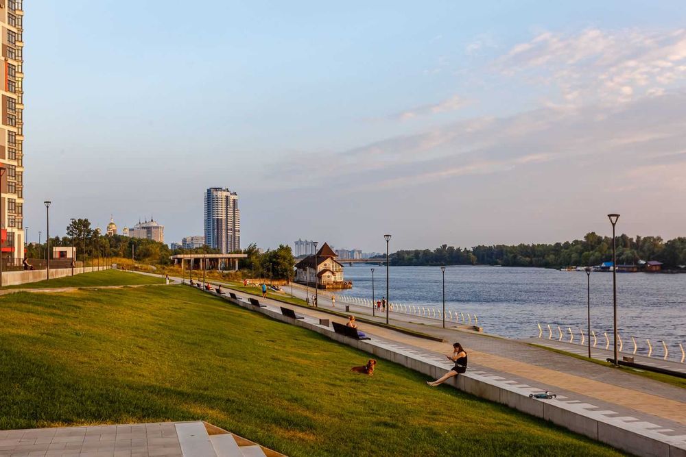 ЖК Русанівська гавань Вид на парк 55 кв Без % 6 поверх