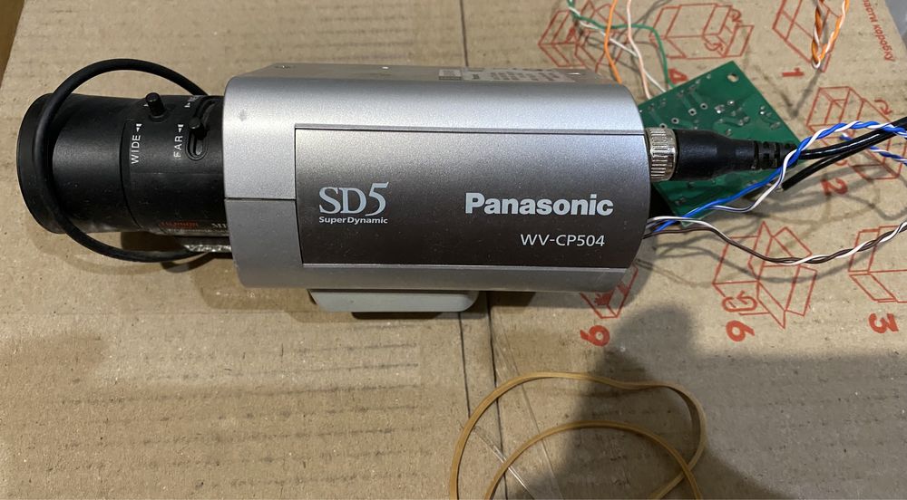 Камера видео наблюдения уличная с корпусом