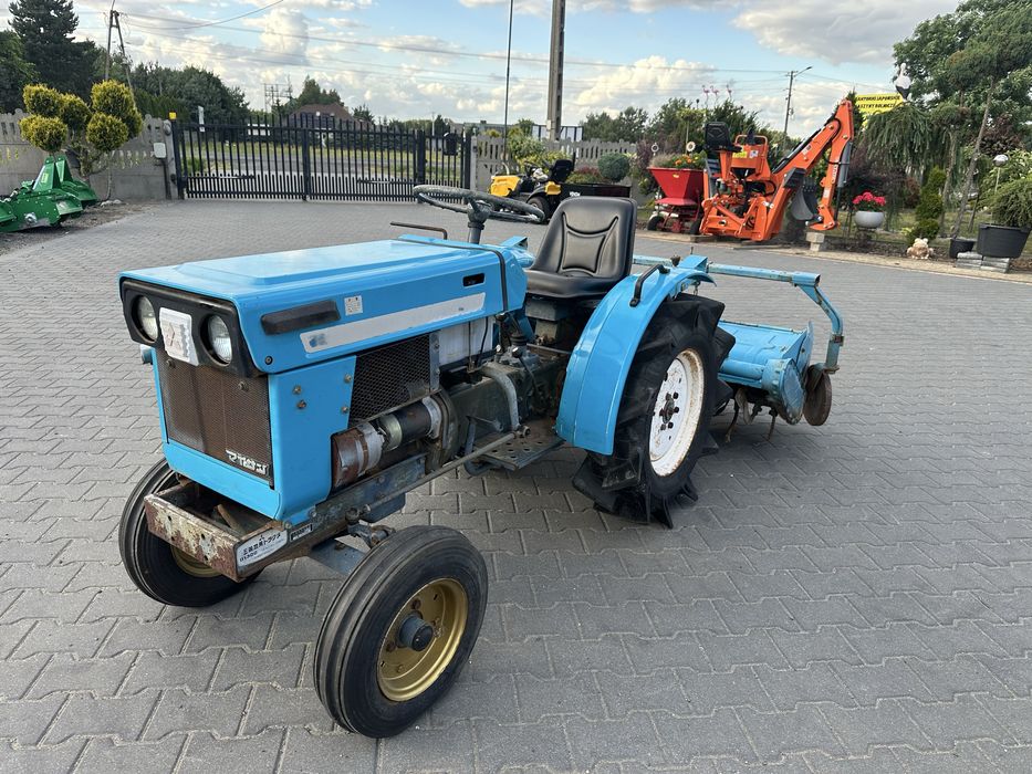 Mini Traktor Mitsubishi 13km z glebogryzarką