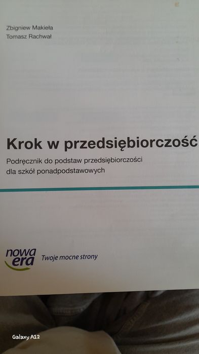 Krok w przedsiębiorczość. Nowe wydanie.