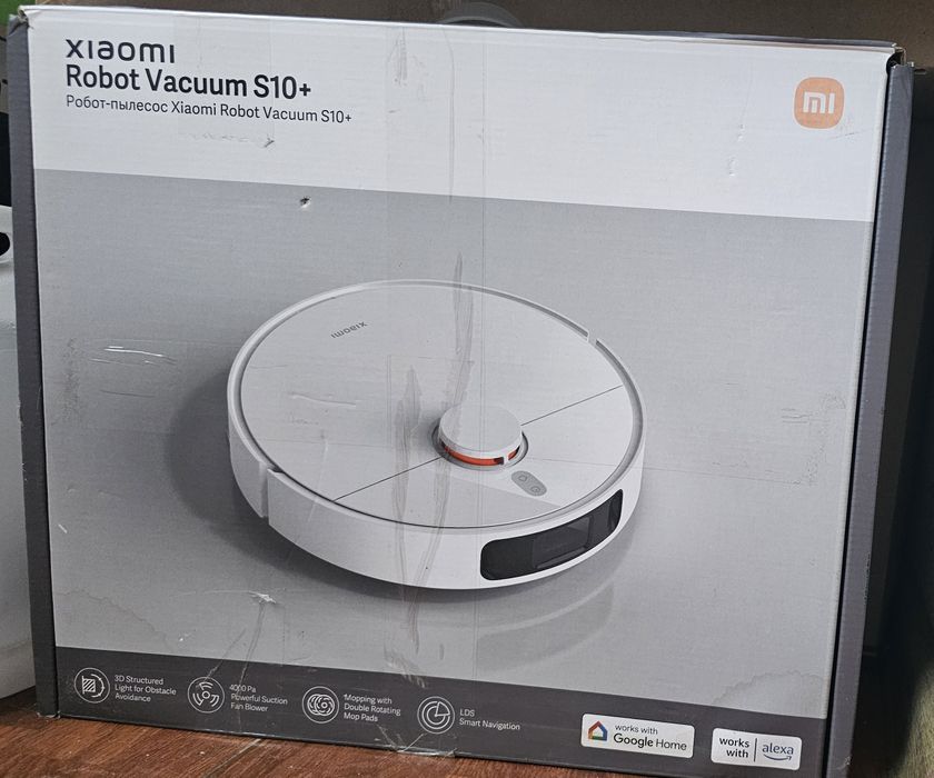 Робот-пилосос Xiaomi Robot Vacuum S10+
