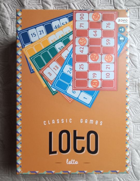 Jogo Loto - Novo com Etiquetas