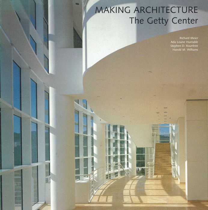 7441

Making Architecture: The Getty Center 
Richard Meier