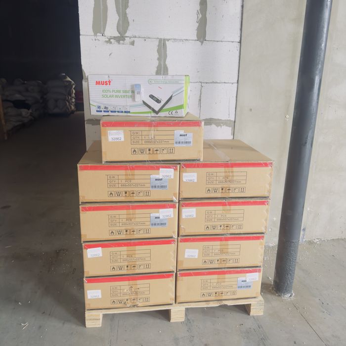 Комплект ДБЖ, інвертор Deye 6.6 kw + 5.12 kw