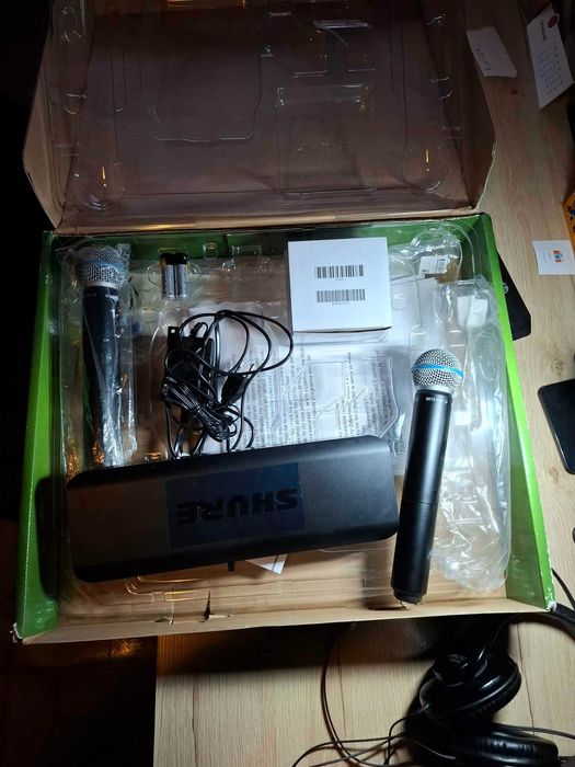 Zestaw mikrofonów bezprzewodowych Shure Beta 58A