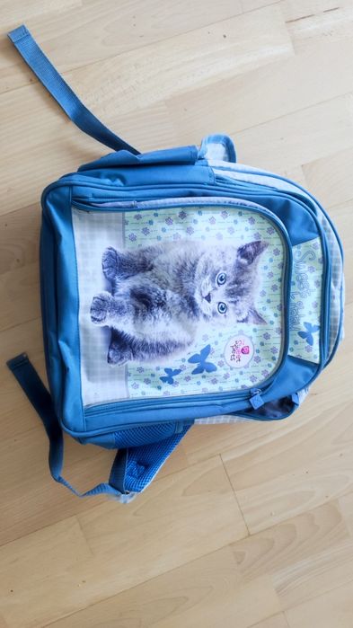 Plecak wielokomorowy kot