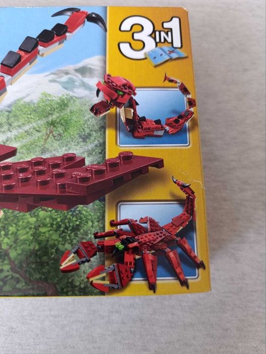 Новий LEGO Creator 31032 Червоні істоти / Дракон (Раритет 2015)