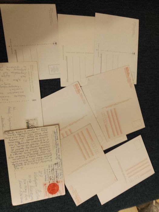 stare pocztówki prl gliwice likwidacja kolekcji