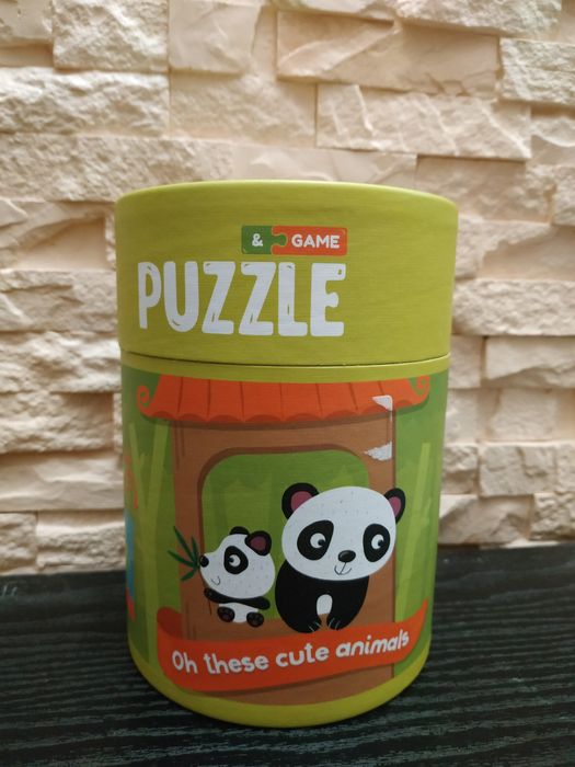 Пазл и игра Mon Puzzle Зоология для Малышей. Хвостатые Друзья.