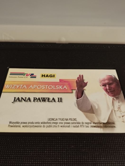 Kaseta VHS Jan Paweł II