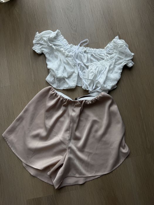 Топ zara та шорти twens
