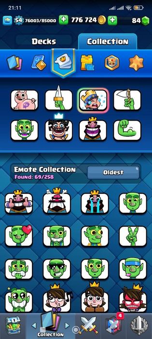 Акаунт в клеш рояль