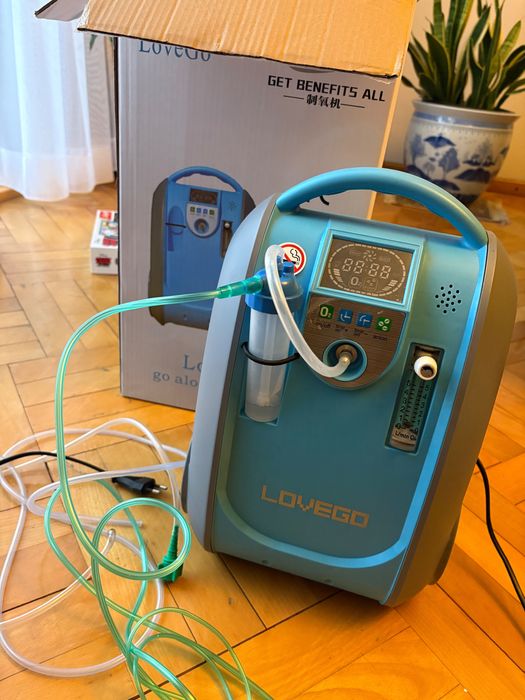 Przenośny koncentrator tlenu LoveGo z gwarancją