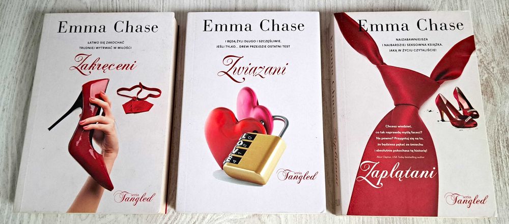 3x Emma Chase Zakręceni + Zaplątani + Związani   BDB