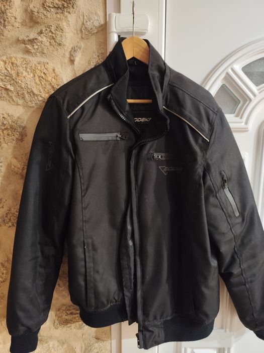 Casaco motard com proteção