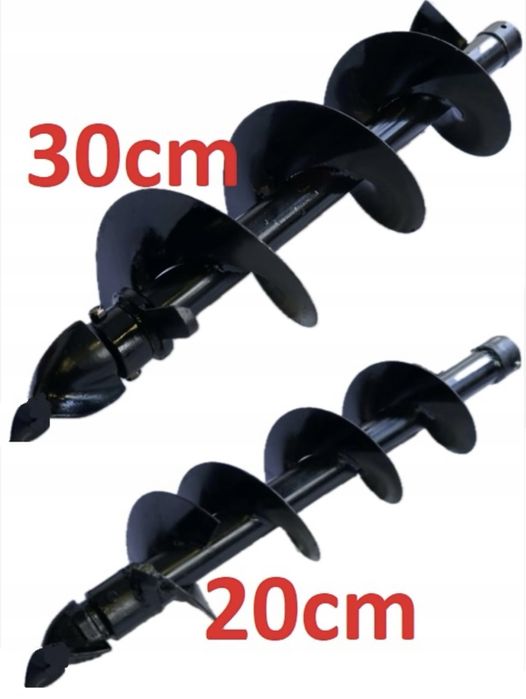 ŚWIDER 20/25/30 cm Wiertnicy nie Wiertnica do Minikoparki Kingway 1-15