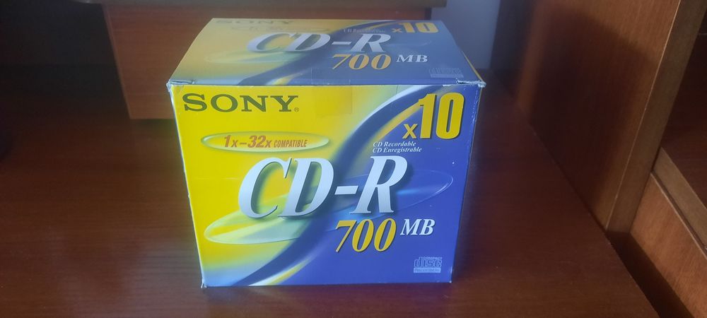 CD-R 700MB novos425521200990136321