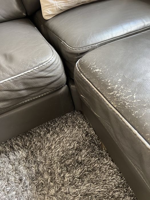 Skórzany narożnik modułowy Kler