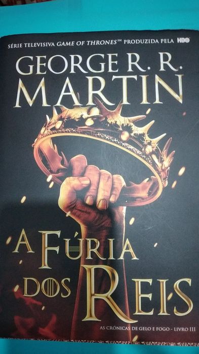Livro A Fúria doa Reis de George R R Martin