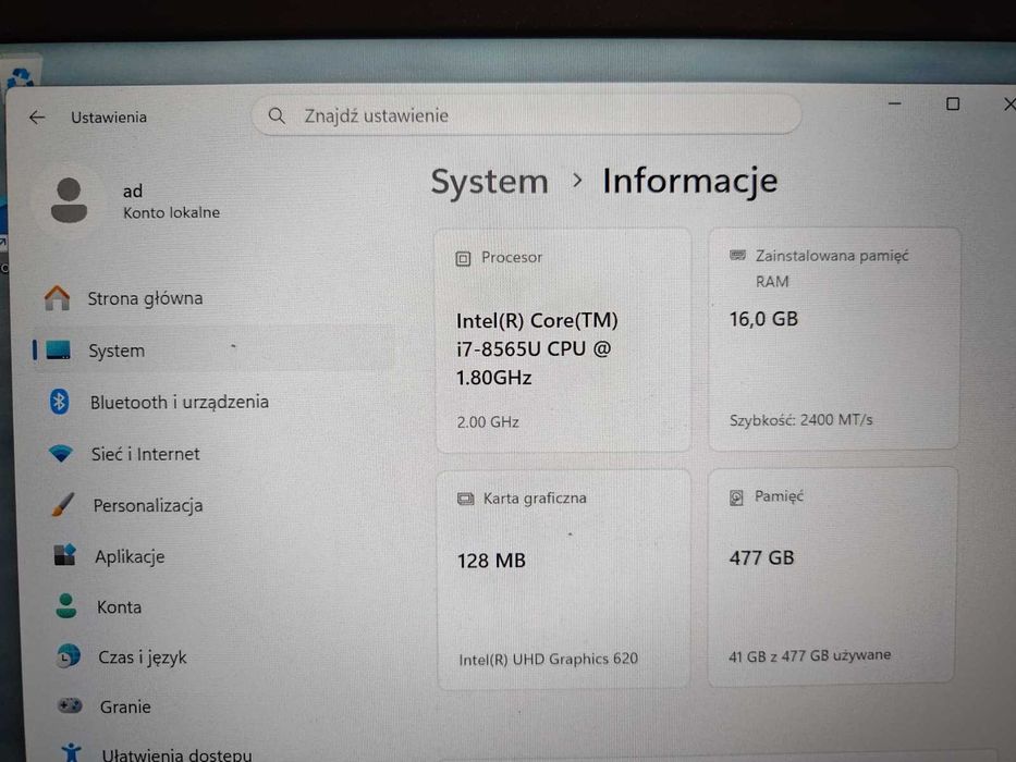 laptop lenovo ThinkPad L490