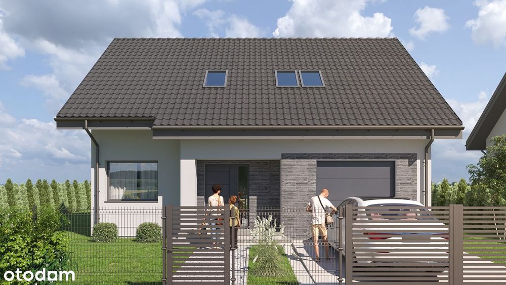 Dom wolnostojący/Działka 700m2/Krzeczyn/