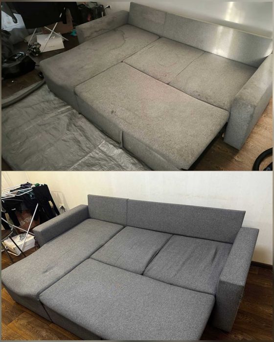 Хімчистка текстилю (Видалення запахів, хімчистка текстилю, озонування)