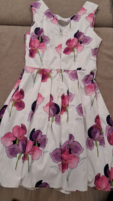 Летнее платье хлопковое